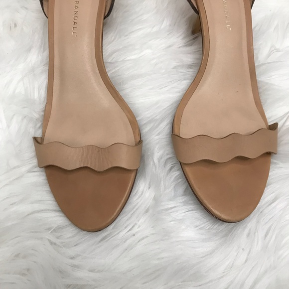 Loeffler Randall Amelia Scallop strap Sandals - Picture 3 of 6